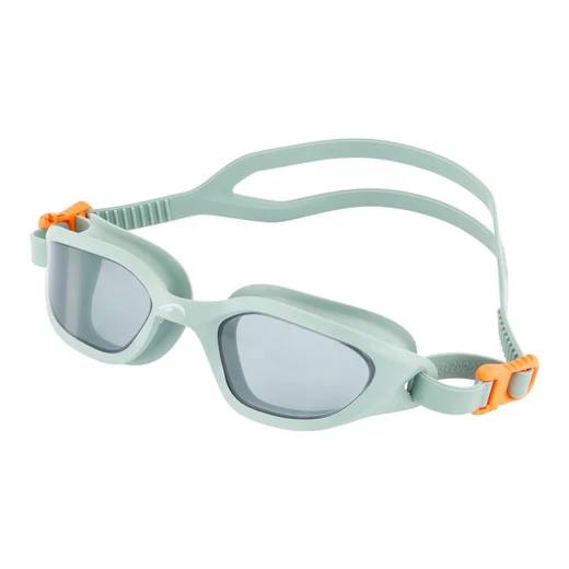 NanoClear Flex swim goggles, Smoke Green