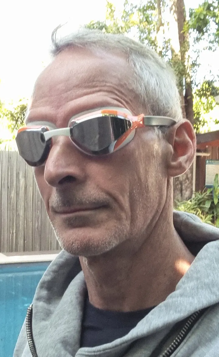 Andrew M., verified customer photo wearing NanoClear™ Viper goggles