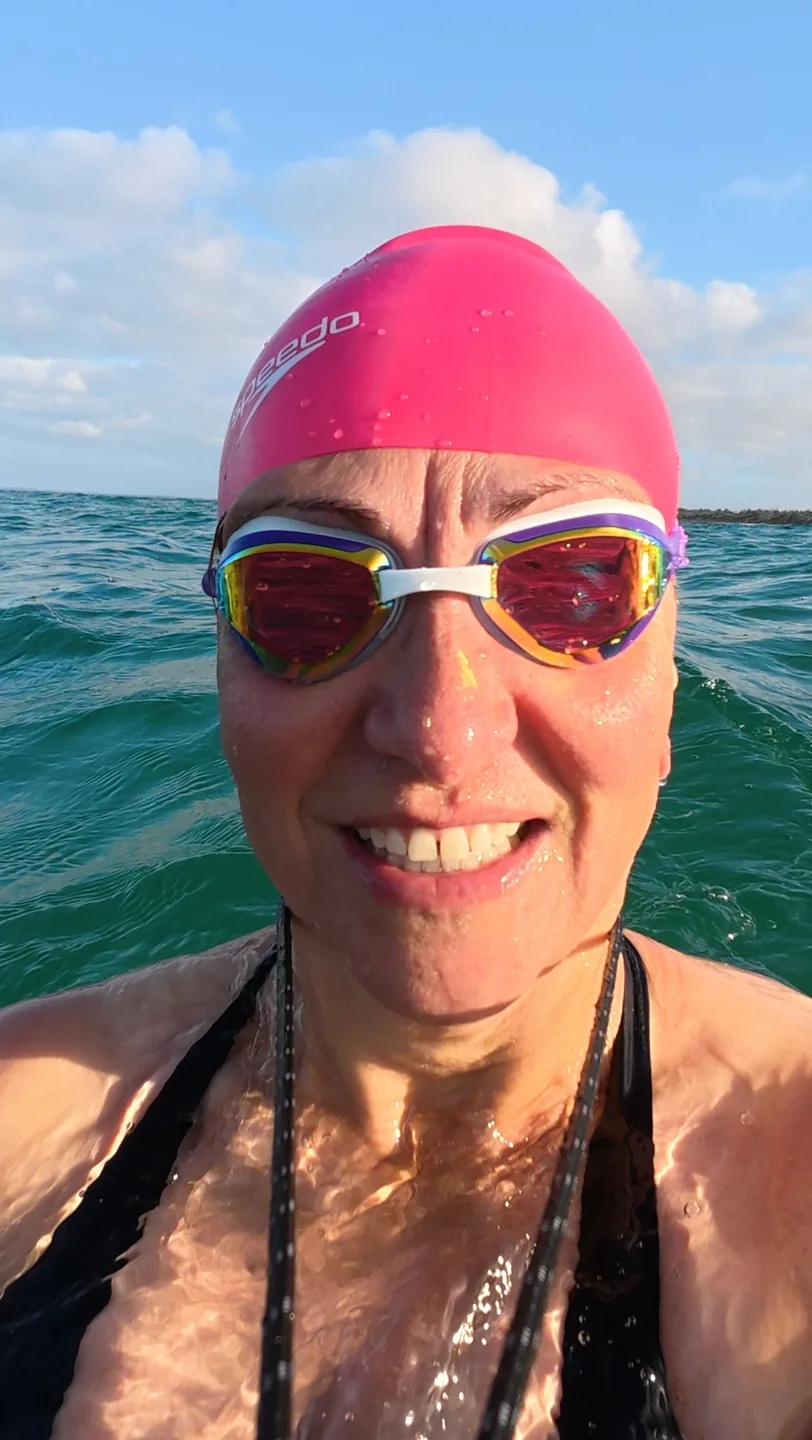 Lidia C., verified customer photo wearing NanoClear™ Viper goggles